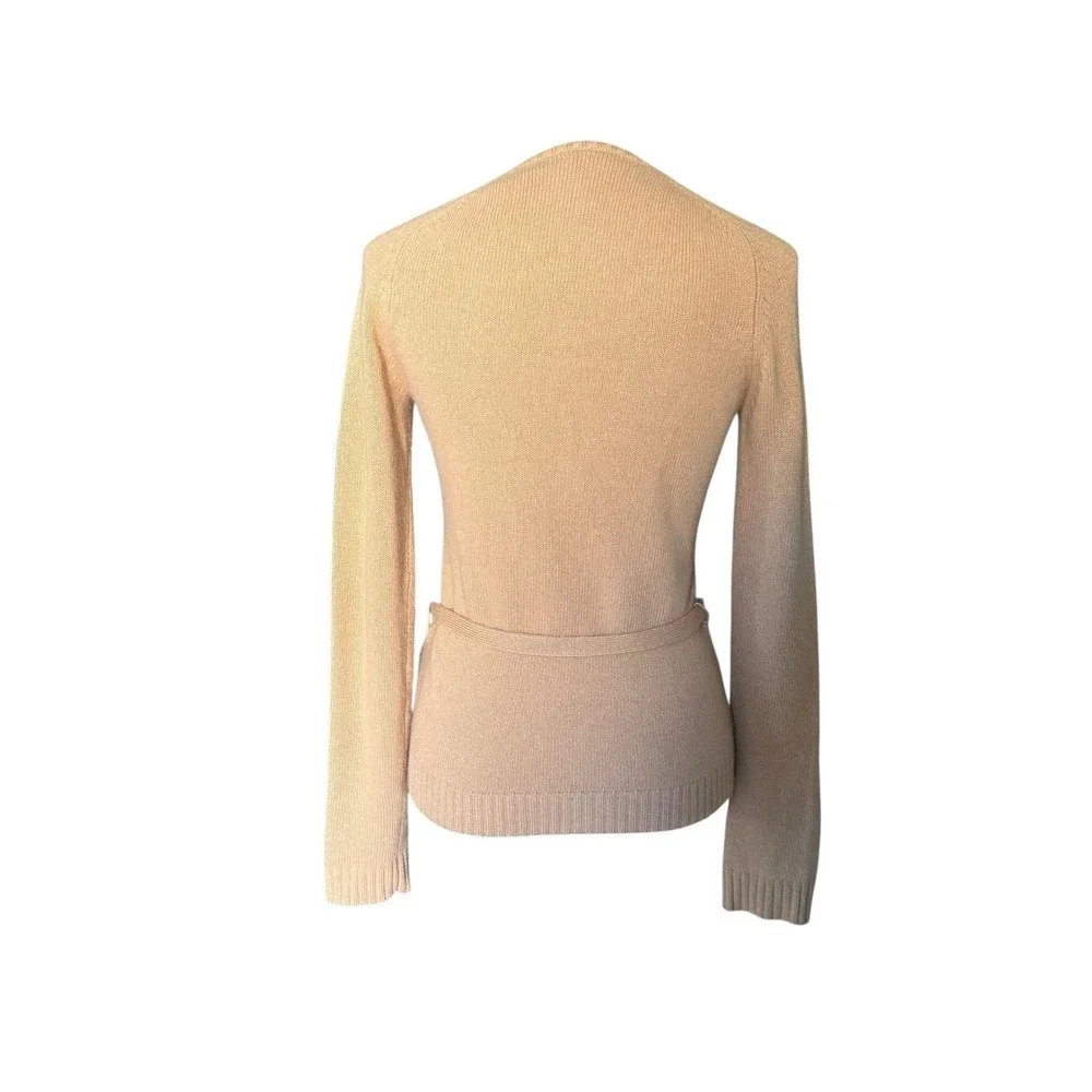 J.Crew Vintage Cardigan Merino Wool/ Angora / Cashmere Argyle Preppy Academia S - Picture 6 of 15